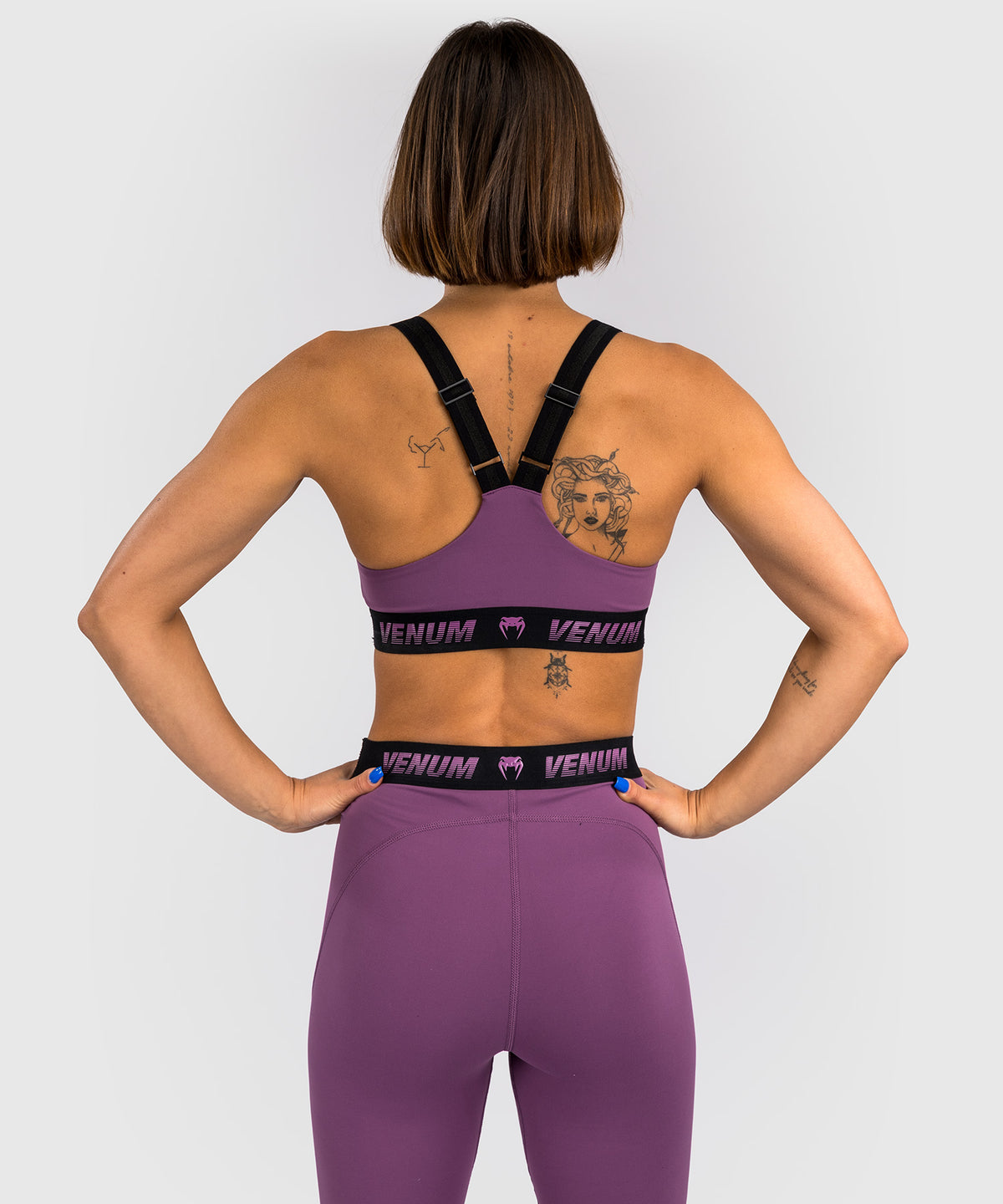 Venum Elevate Sport-BH für Frauen - Dusky Orchid