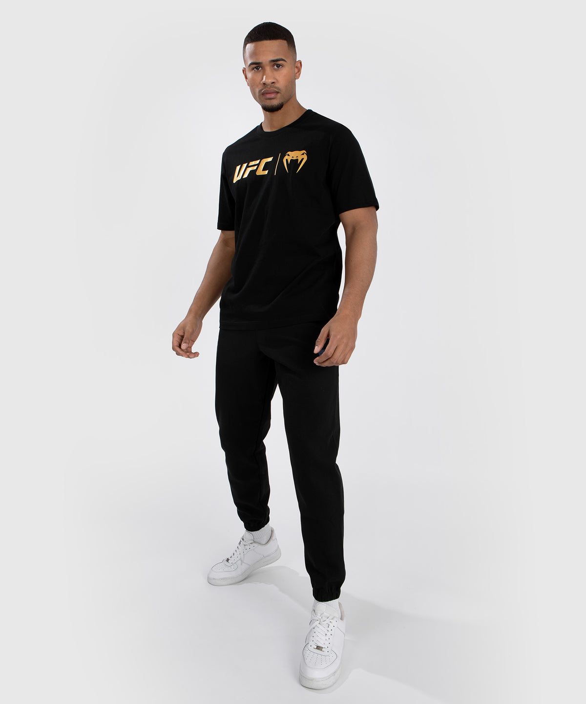 UFC Venum Classic T-Shirt - Schwarz/Gold