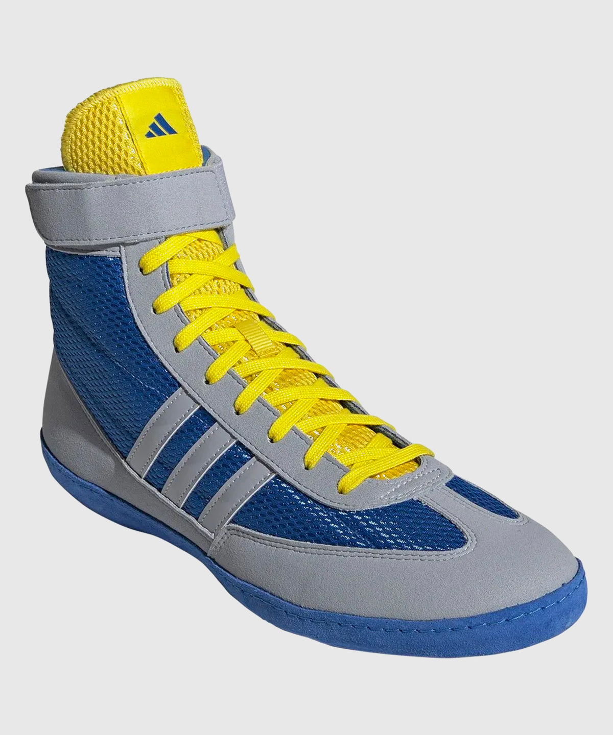 Chaussures de Lutte Adidas Combat Speed 4 - Bleu/Gris