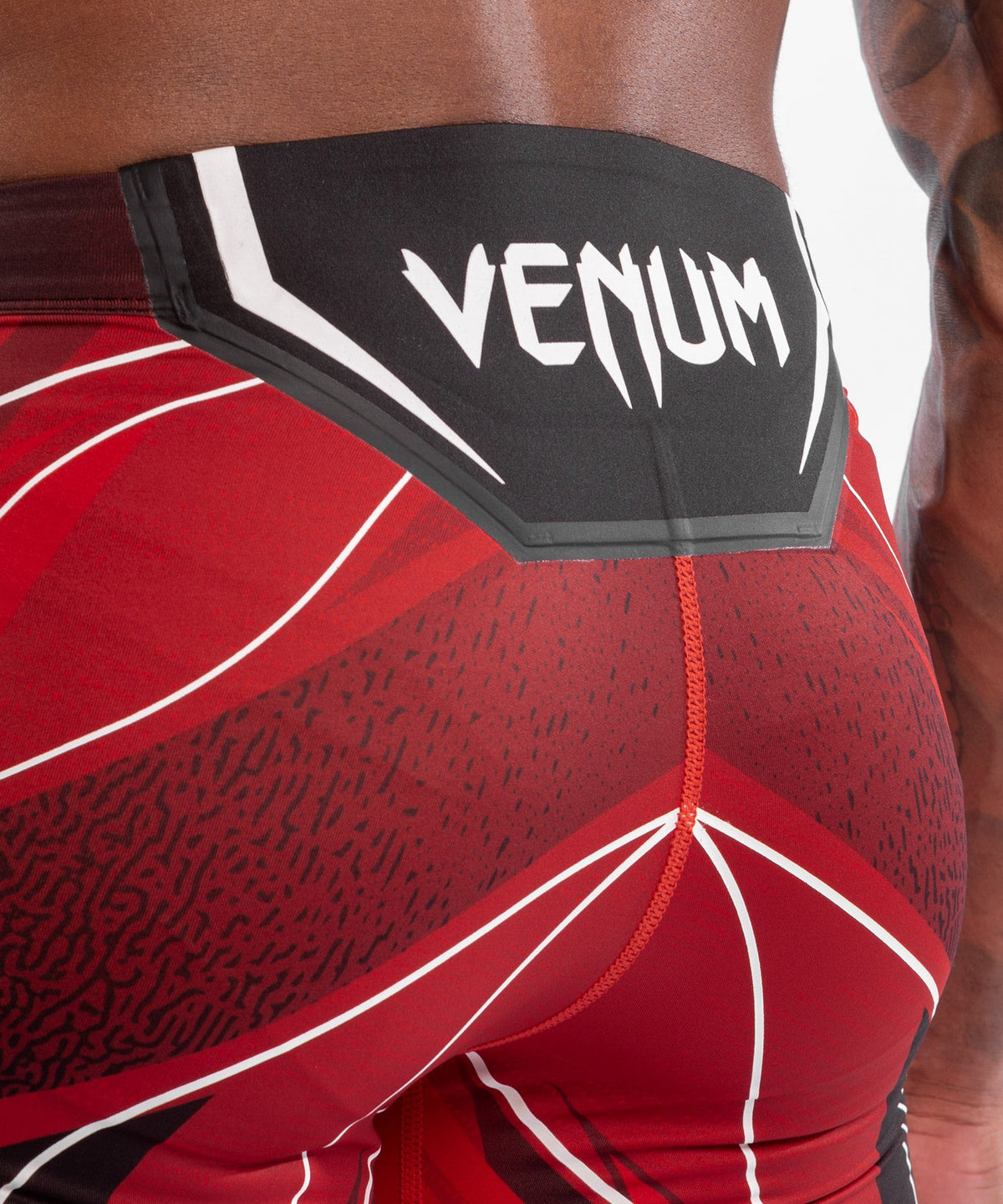 Men's UFC Compression Short Venum Authentic Fight Night - Long Cut - Red