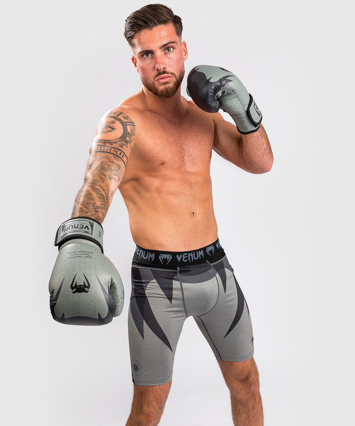 Short de compression Venum Stone - Vert Minéral