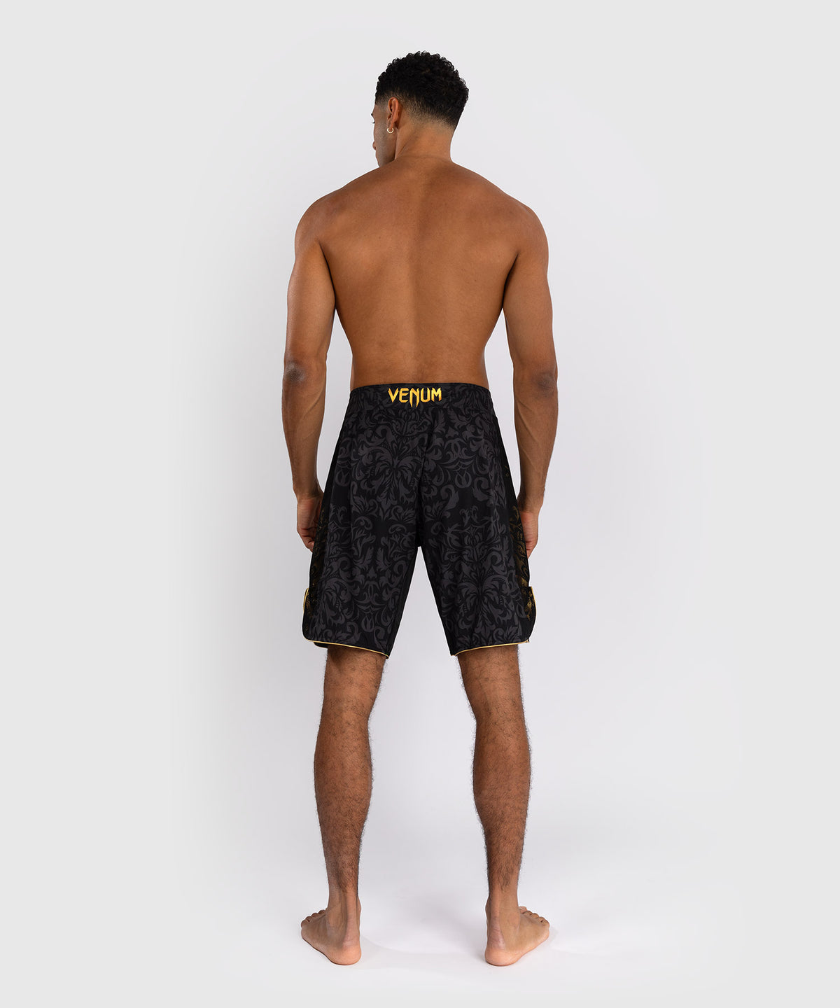 Venum x Topuria Unmatched Edition Fight Shorts - Black/Gold