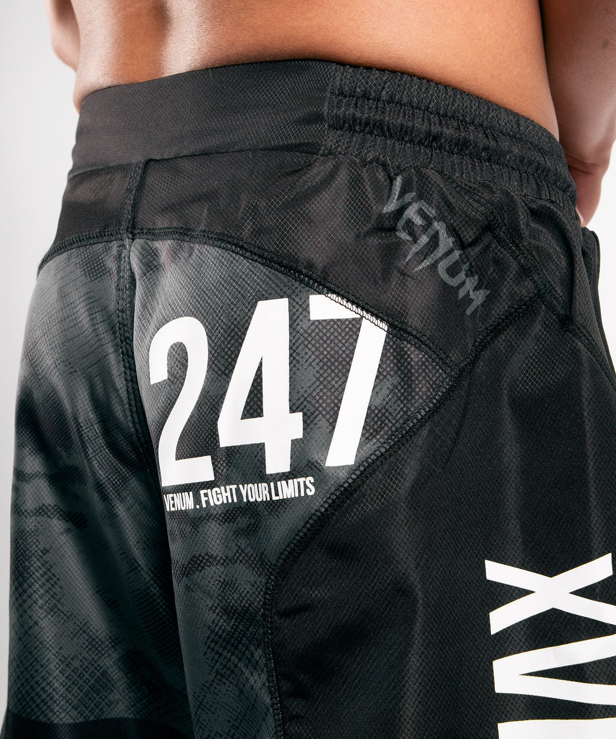 Fightshort Venum Sky247 - Noir/Gris