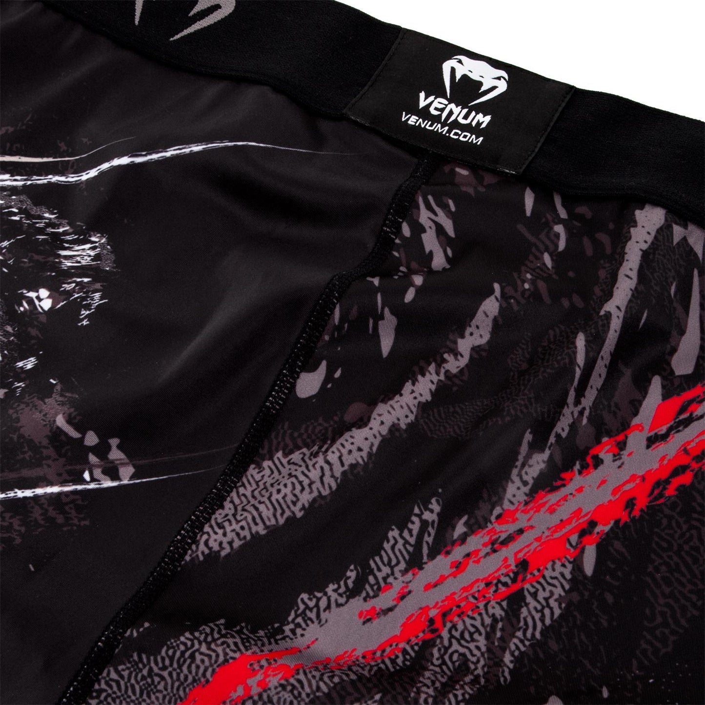 Venum Grizzli Compression Pant - Schwarz/Weiß