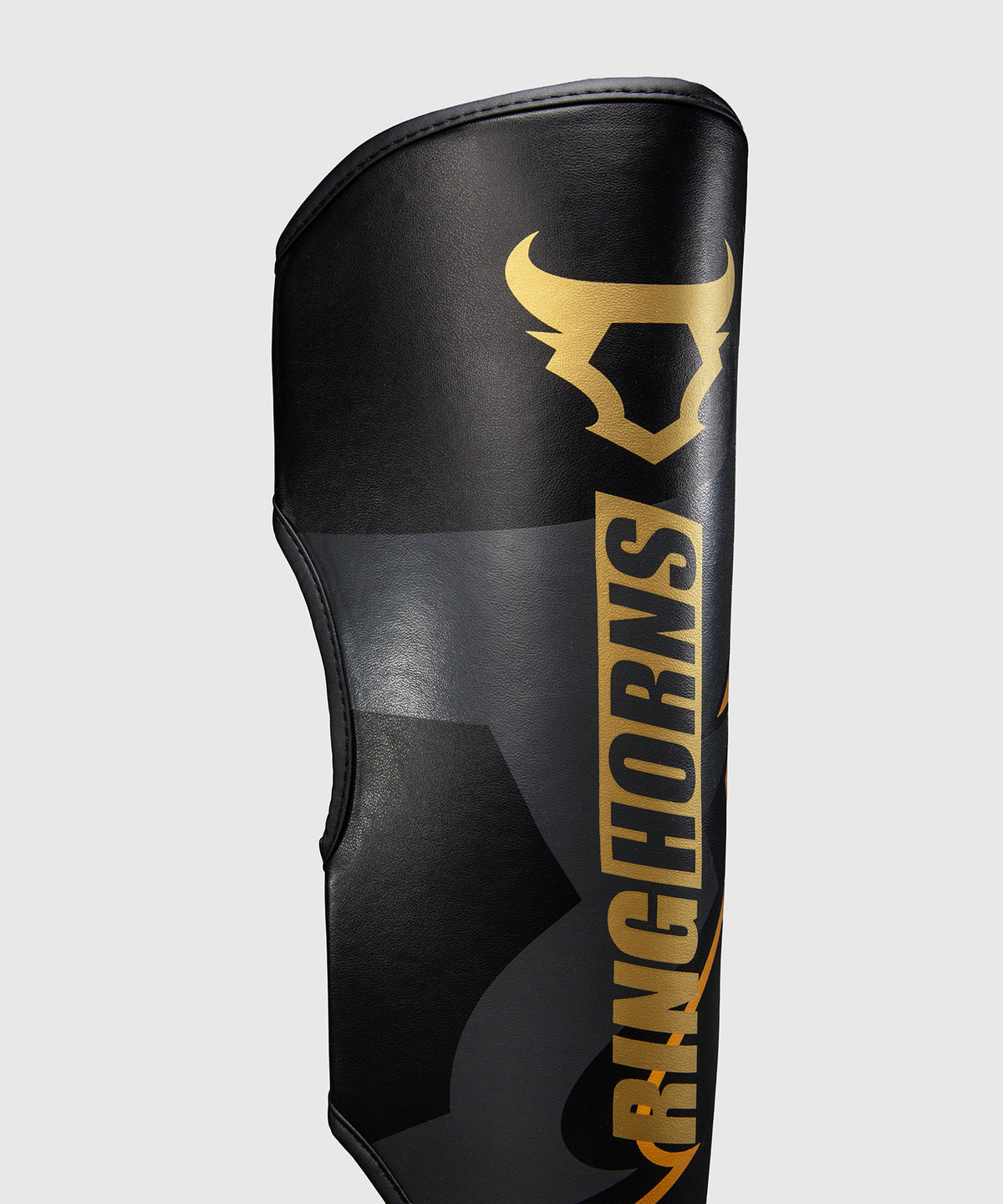 Ringhorns Charger by Venum Shin Guards - Black/Gold