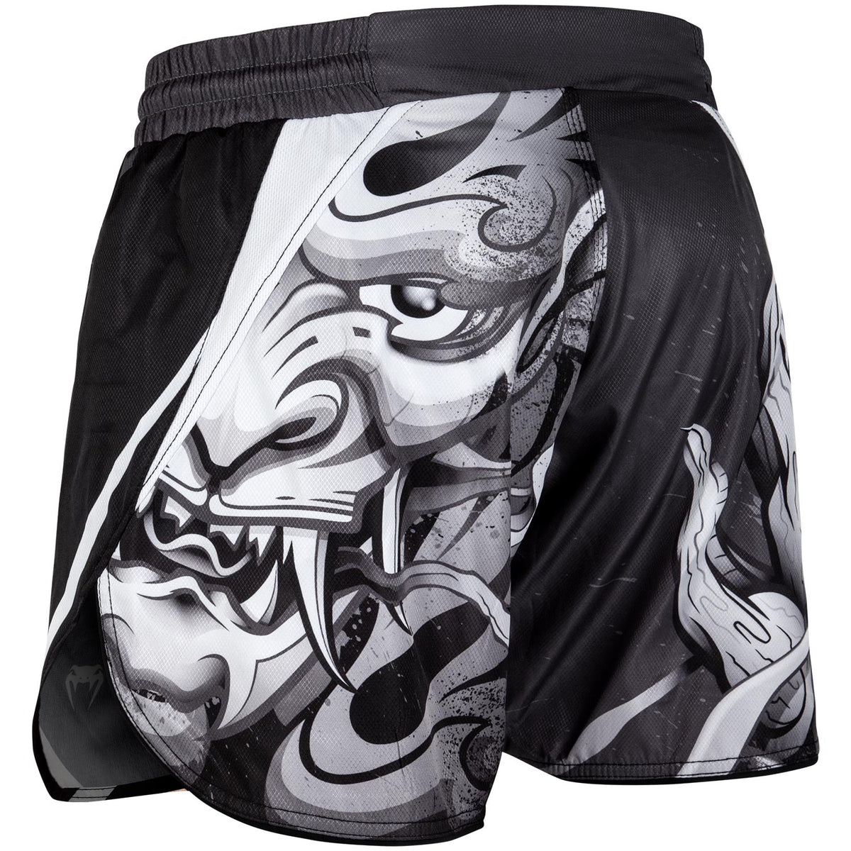 Venum Devil Kampfshorts - Weiß/Schwarz