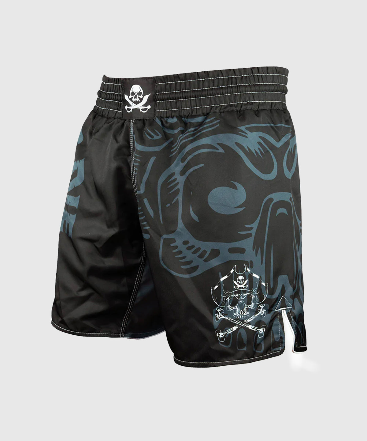 Short de MMA Pride Or Die Pirate V2 - Noir/Gris