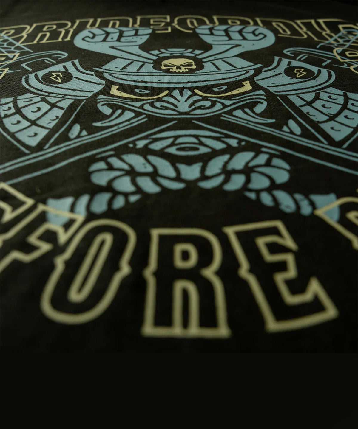 T-Shirt Pride Or Die Samuraï - Noir