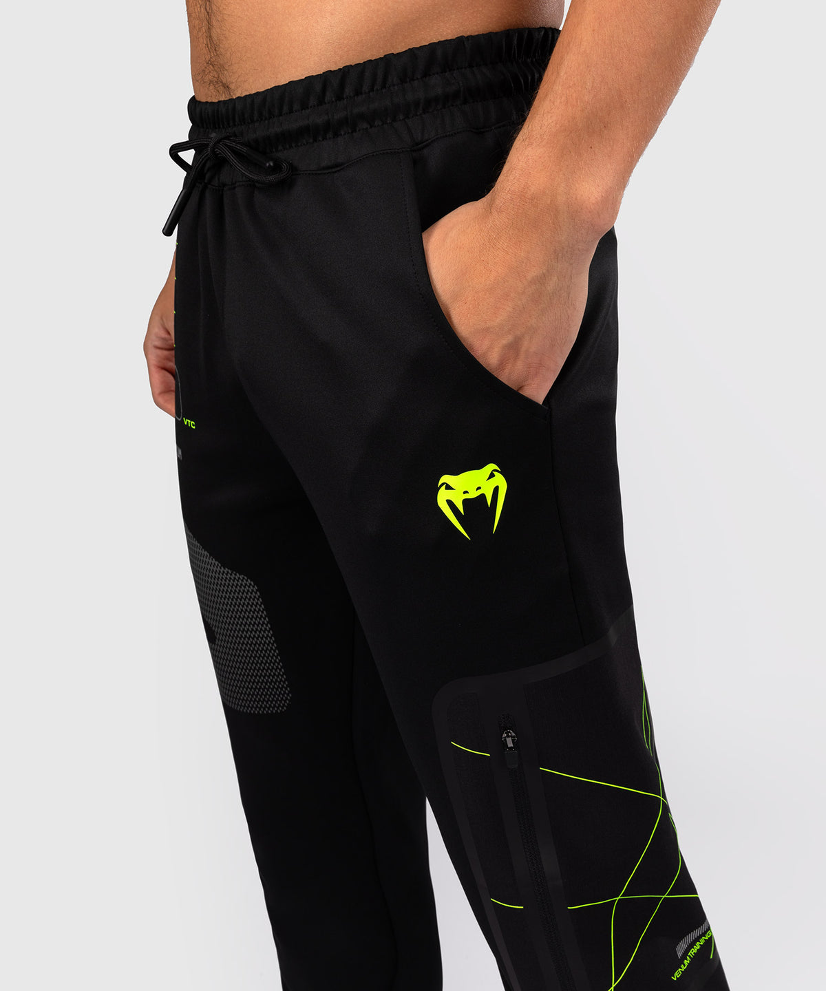 Jogging Venum Training Camp 4.0 - Noir/Vert Fluo