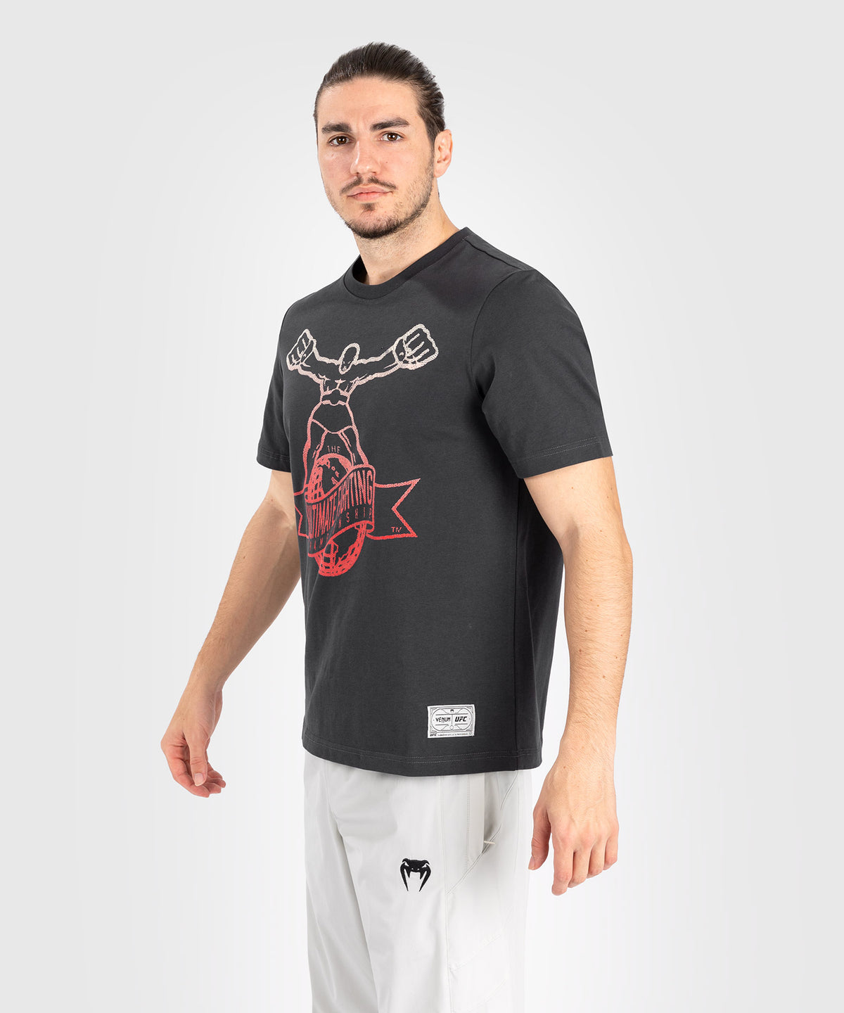 T-Shirt UFC by Venum Ulti-Man - Gris/Rouge