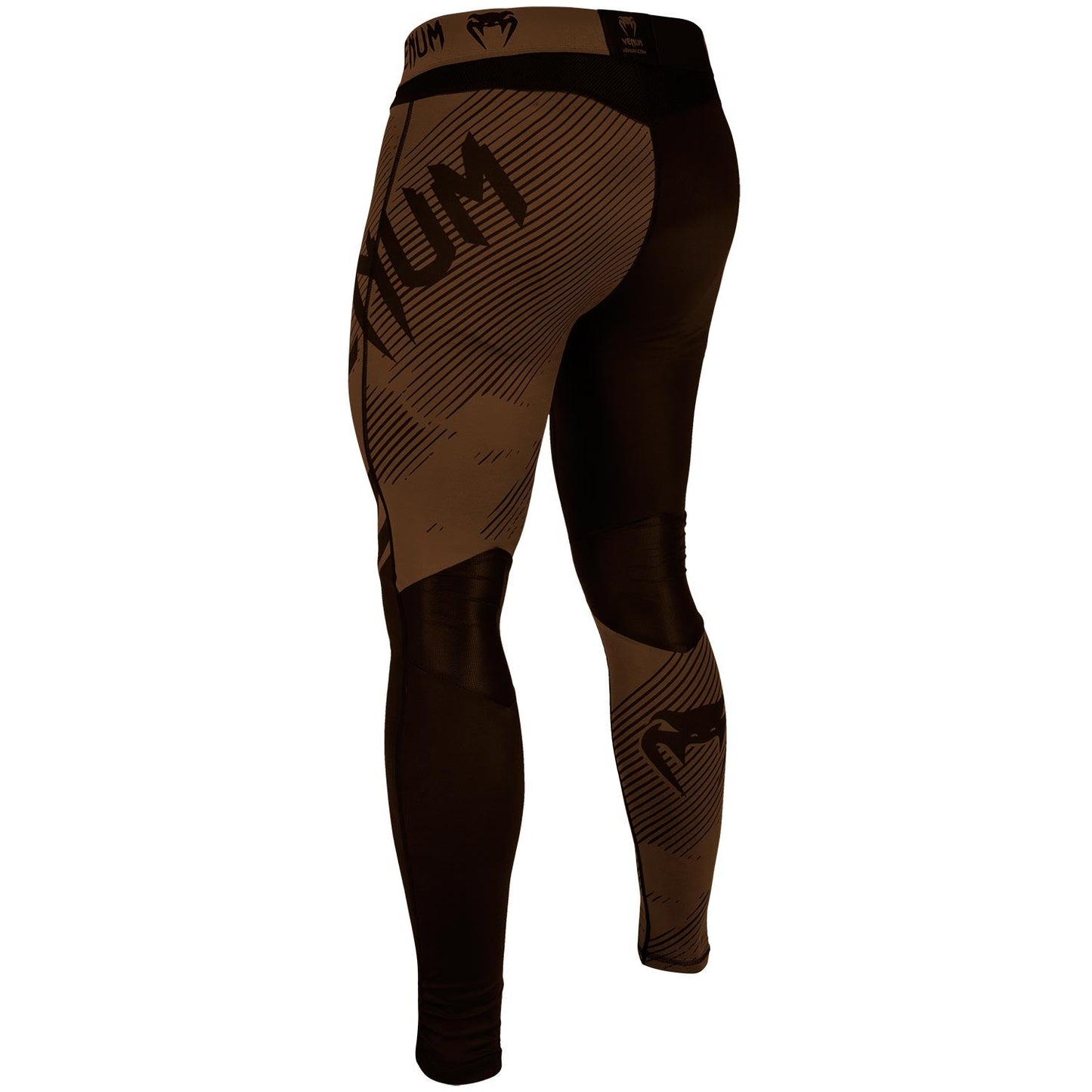 Venum NoGi 2.0 IBJJF-geprüfte Kompressionshose - Schwarz/Braun