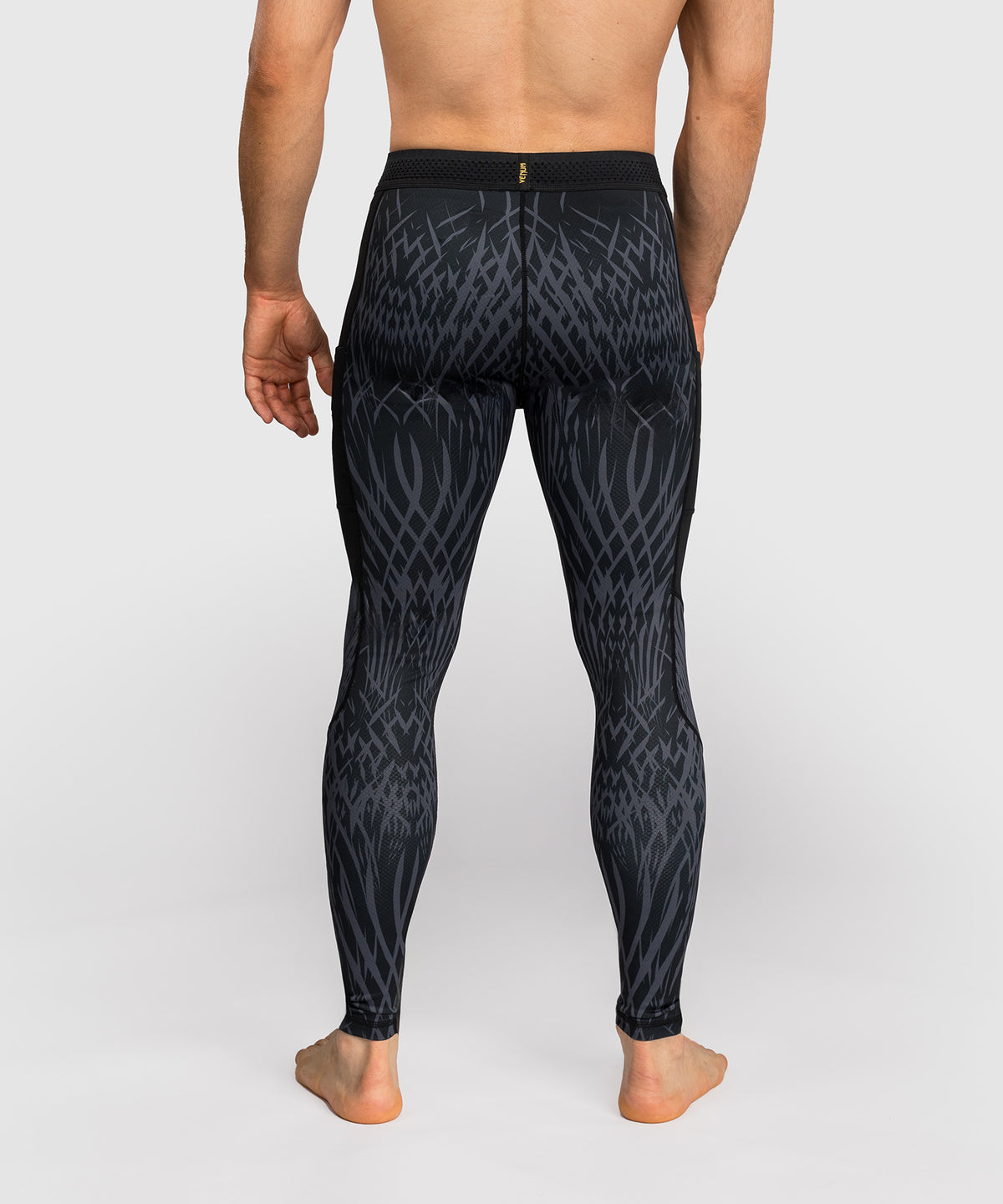 Pantalon de compression Venum x Chimaev - Noir/Gris