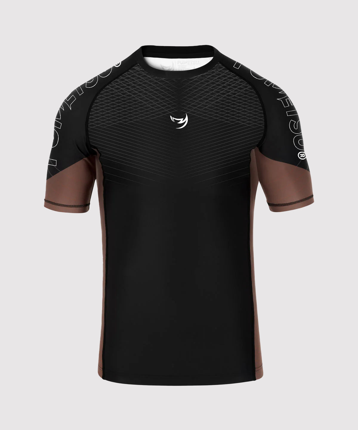 Fumetsu Competitor Mk2 Kurzarm-Rashguard - Schwarz/Braun