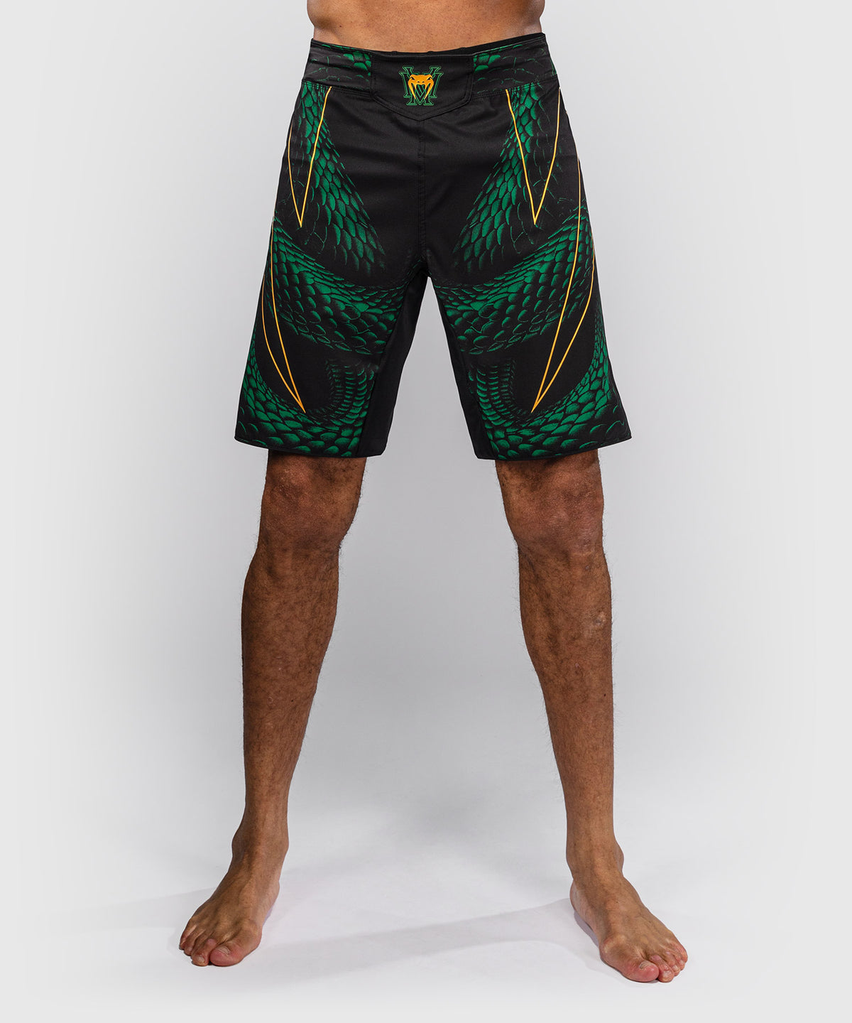 Venum Matupa Pantaloncini da Combattimento - Nero/Verde/Oro
