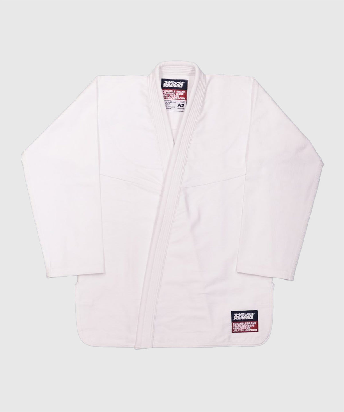 Scramble Standard Issue Kimono JJB - Blanco