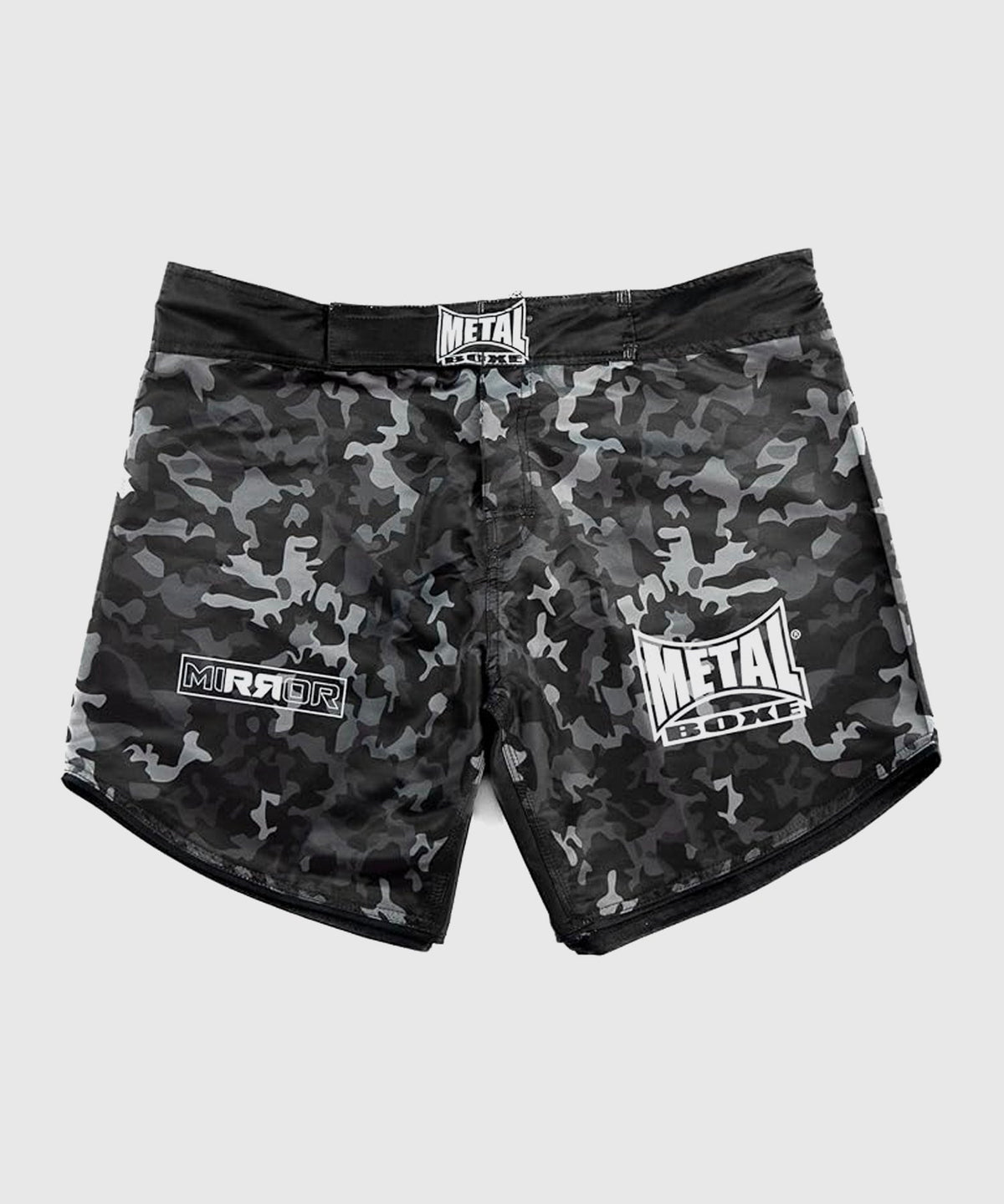 Short de MMA Metal Boxe Combat Metal Mirror - Noir/Camo