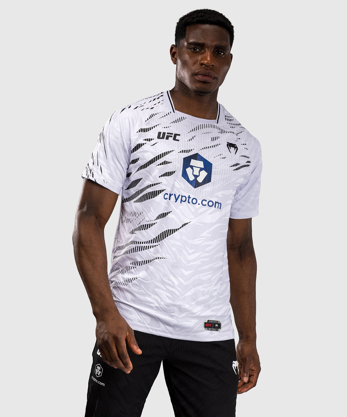 UFC Fusion by Venum Authentic Fight Night Maglietta Dry Tech per Uomo - Bianco