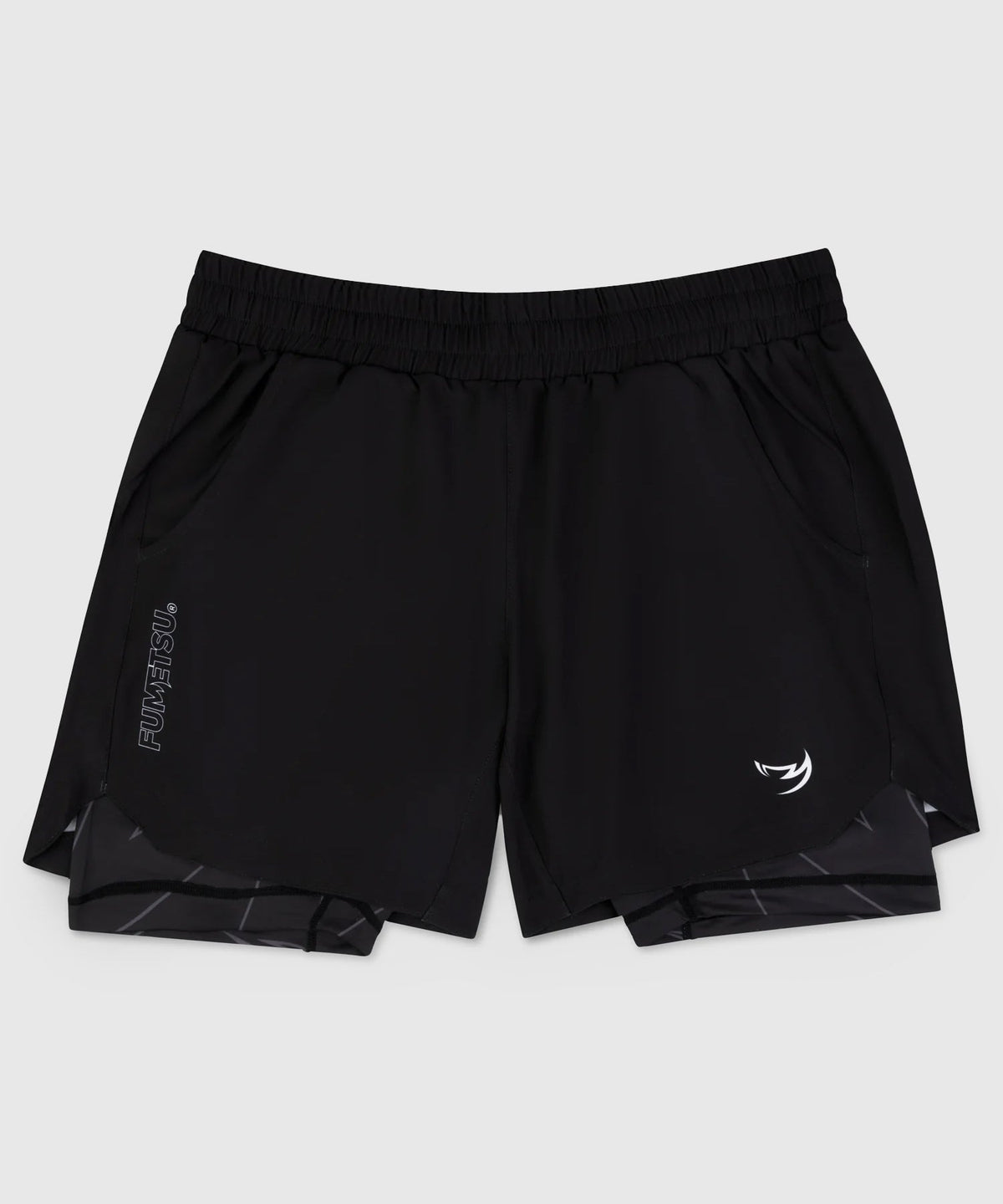 Short de MMA Training Fumetsu Dual Layer Icon - Noir