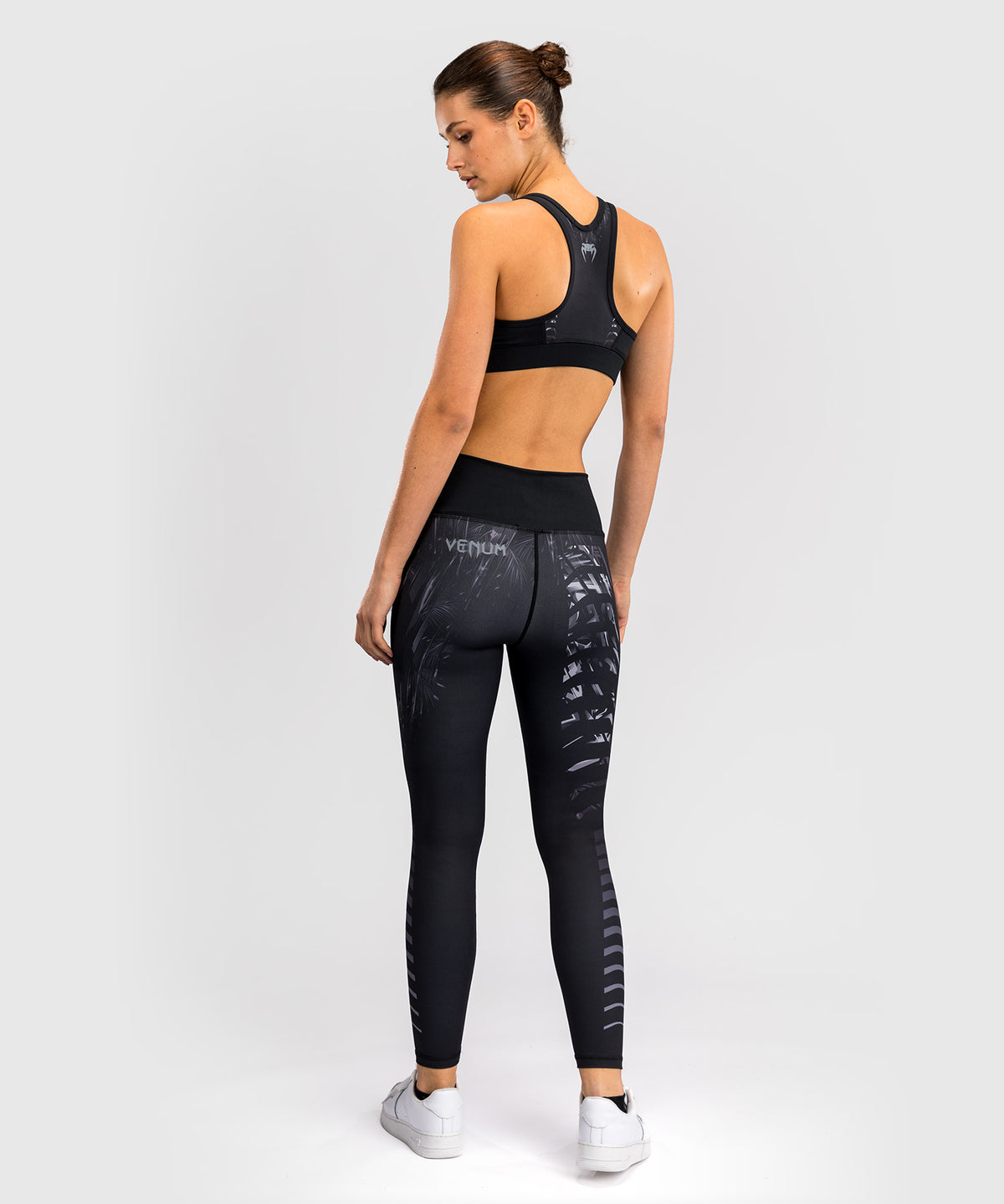 Venum Tiger Damen Leggings - Schwarz/Silber