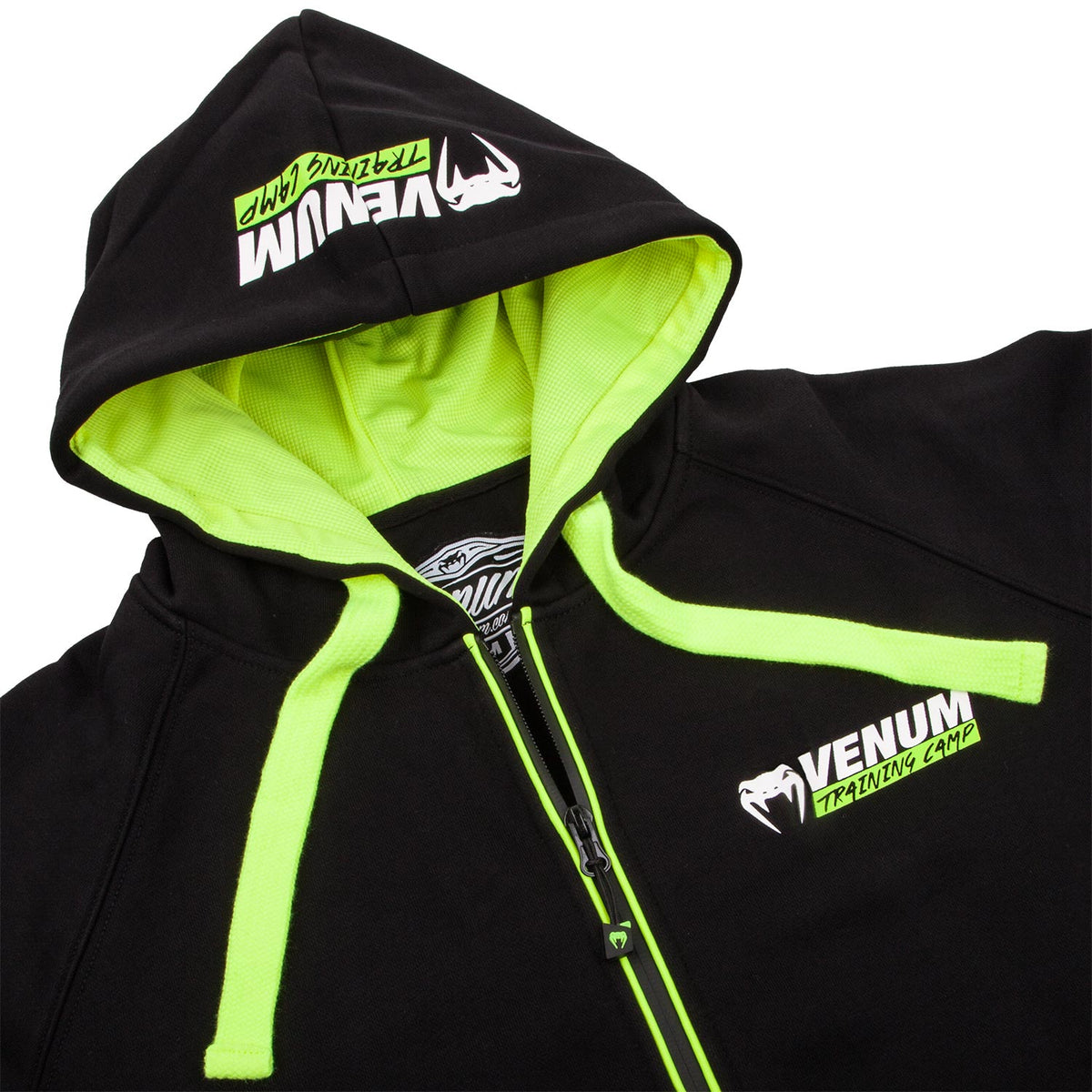 Sweatshirt Venum Training Camp - Noir/Jaune Fluo