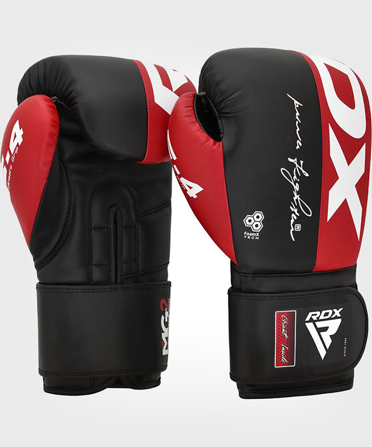 RDX F4 Guantoni da Boxe - Rosso/Nero