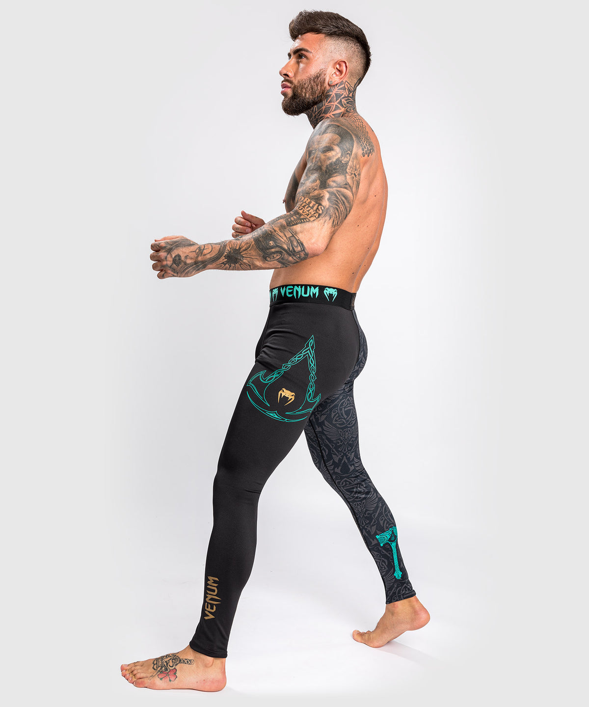 Pantalon de compression Venum Assassin's Creed Reloaded - Noir
