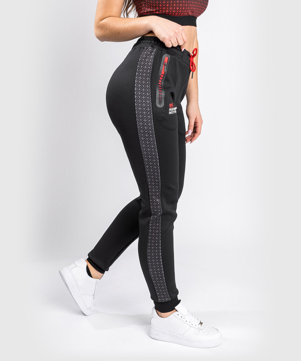 Venum Performance Institute UFC Jogging Pants - Women's - Black/Red