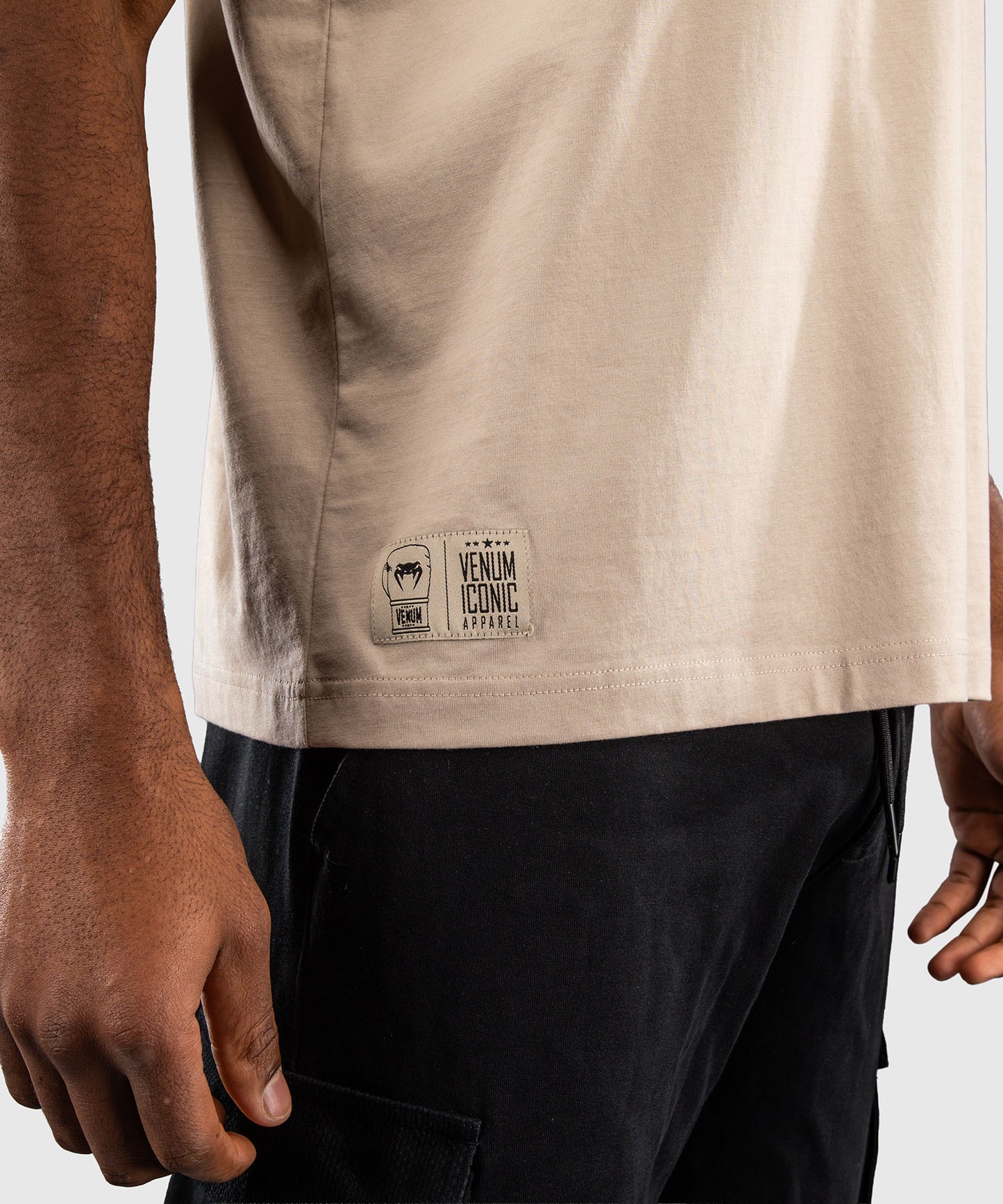 T-shirt en Coton Venum Fight Icon - Beige