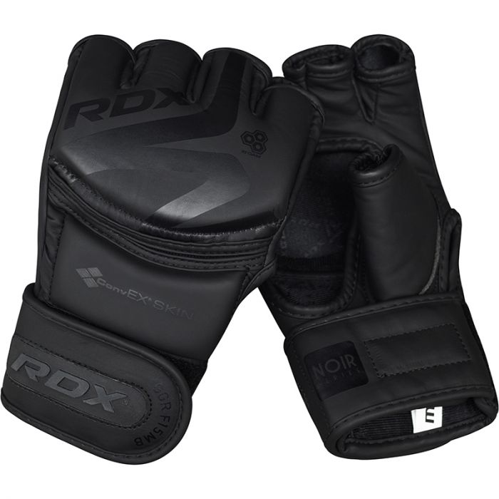 RDX F15 MMA-Handschuhe - Mattschwarz