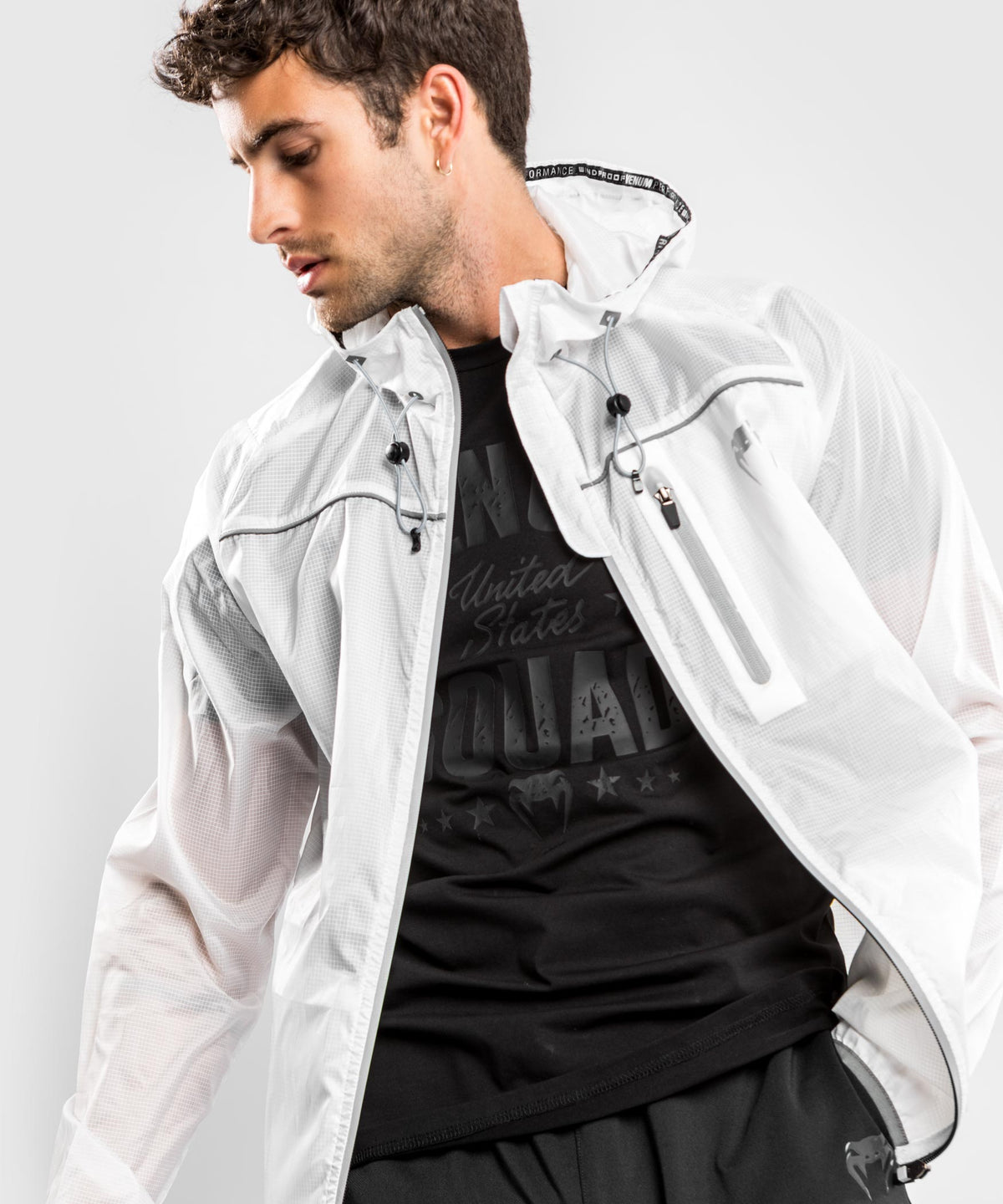 Veste Coupe-Vent Venum Tempest 2.0 – Transparent
