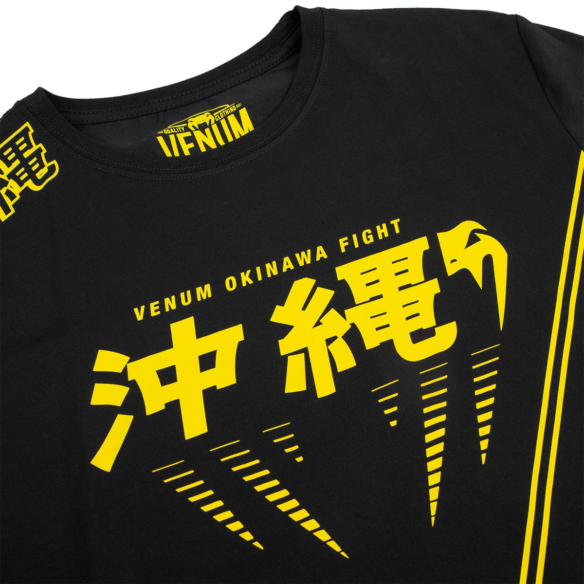 T-shirt Venum Okinawa 2.0 - Noir/Jaune