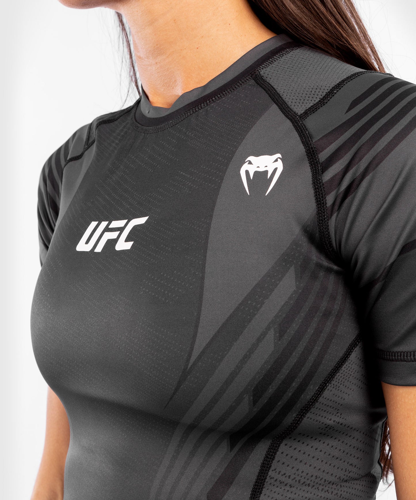 Rashguard Donna UFC Venum Authentic Fight Night - Nero