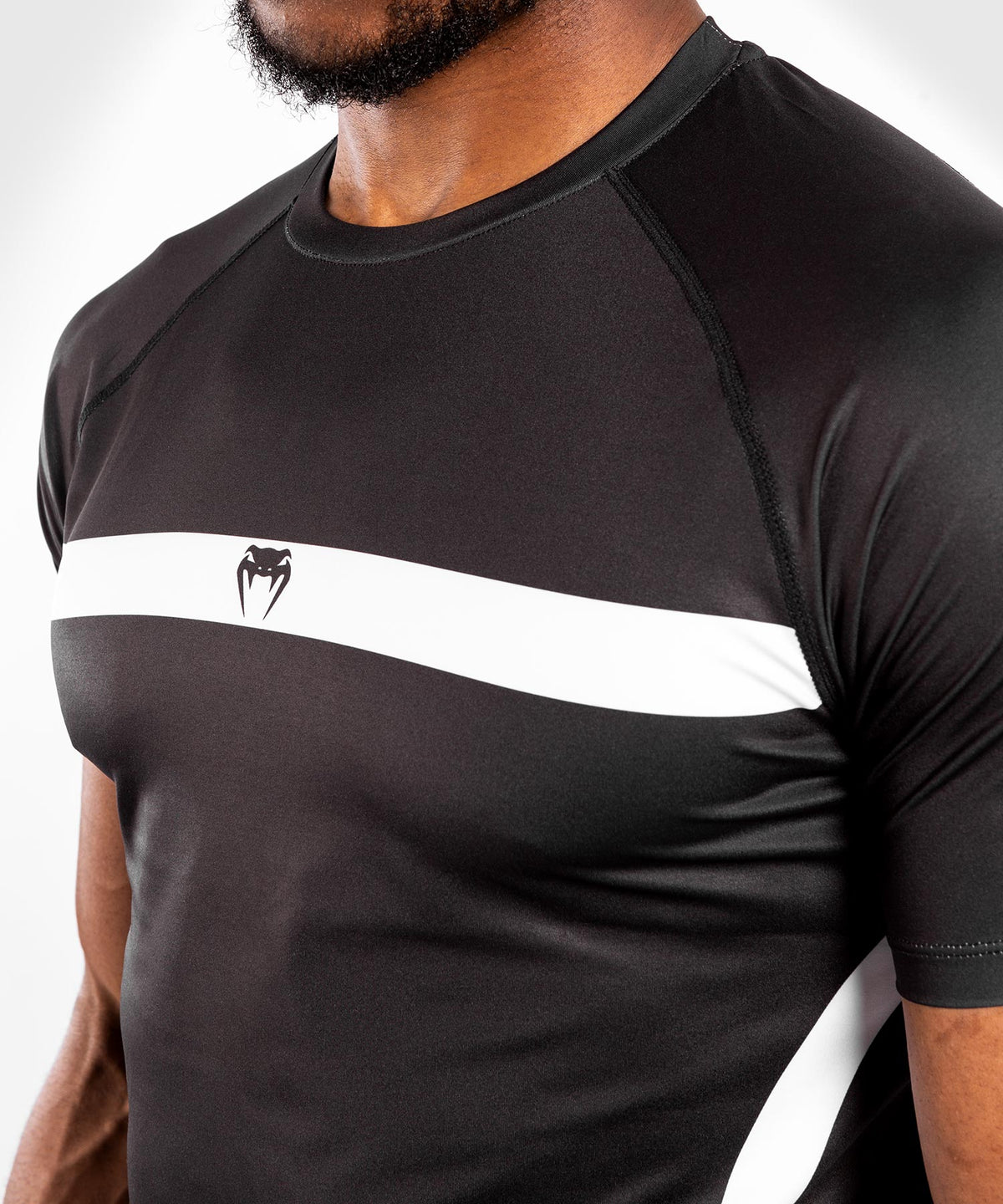 T-shirt Venum No Gi 3.0 Dry-Tech - Nero/Bianco