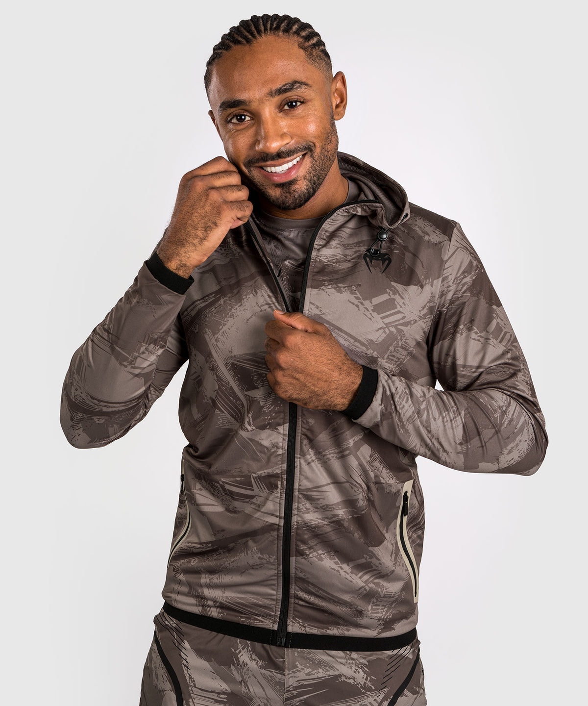 Venum Electron 3.0 Felpa con cappuccio - Sabbia