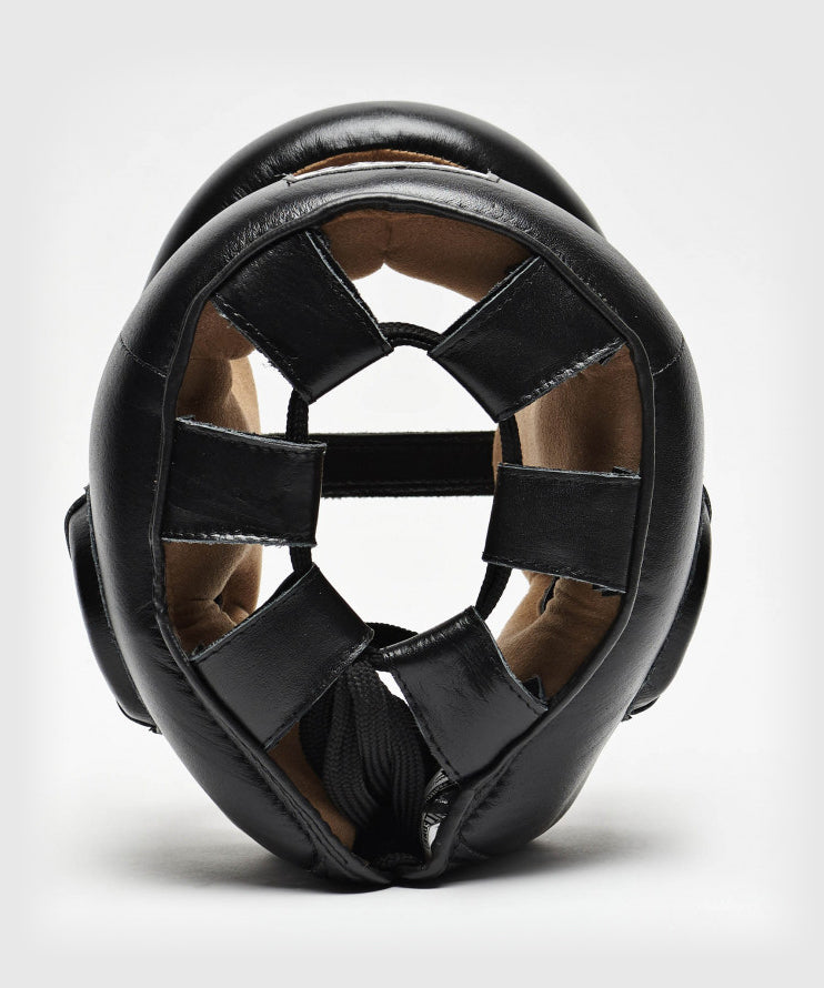 Leone Protection Casco de Boxeo con Barra - Negro