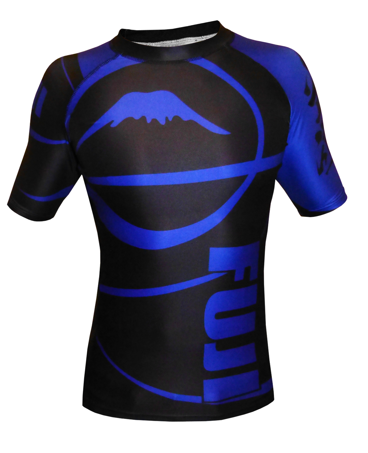 Rashguard Fuji Sports Freestyle IBJJF Ranked Manches Courtes - Bleu