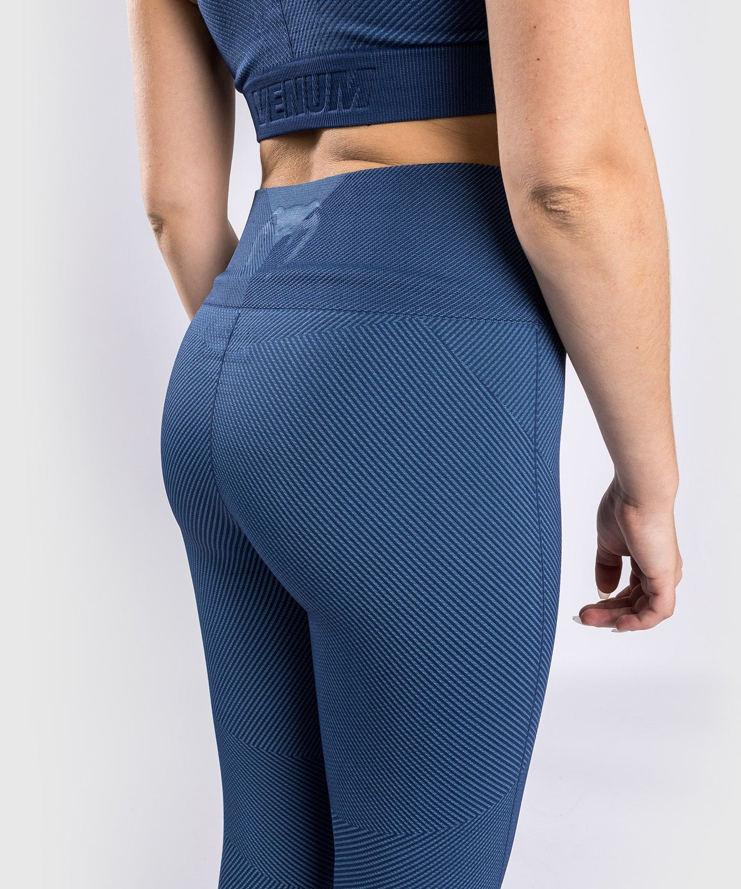 Venum Sparring Seamless Leggings 7/8 - Duck Blue