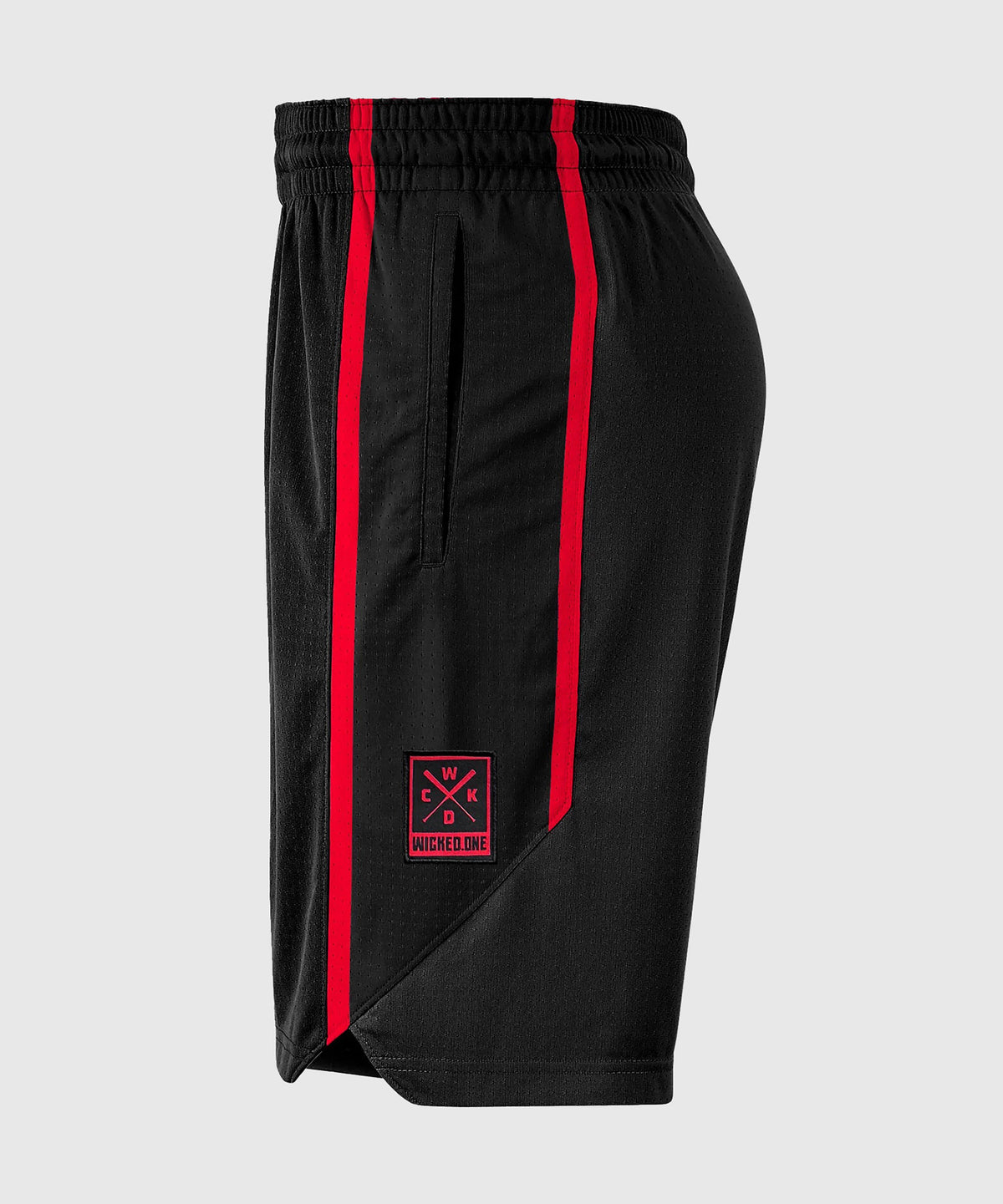 Wicked One Rollin Fight Shorts - Black