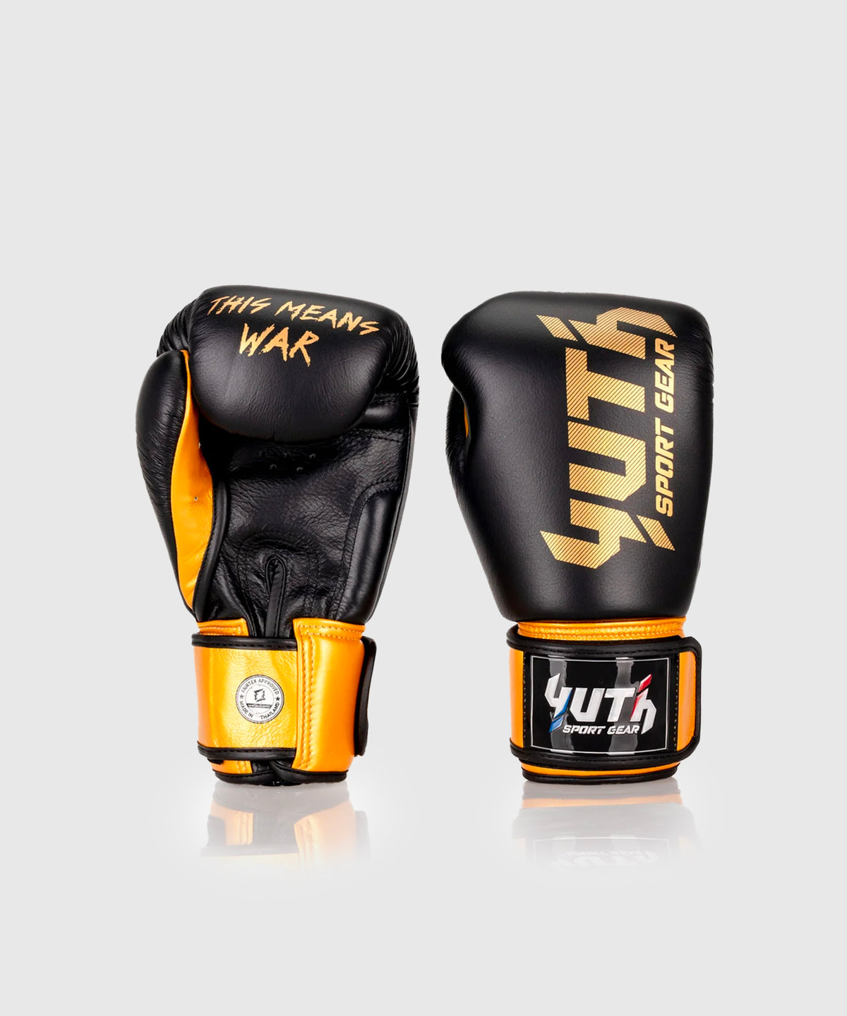 Yuth Gold Line Boxhandschuhe - Schwarz/Gold