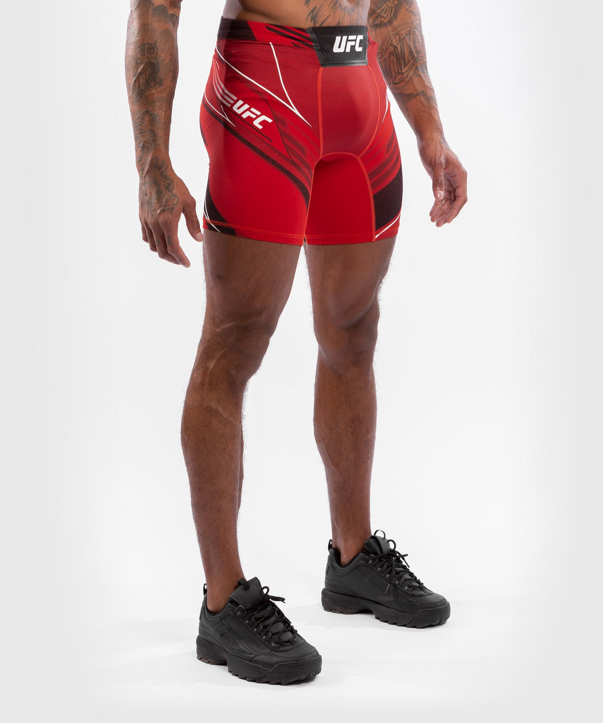 Men's UFC Compression Short Venum Authentic Fight Night - Long Cut - Red