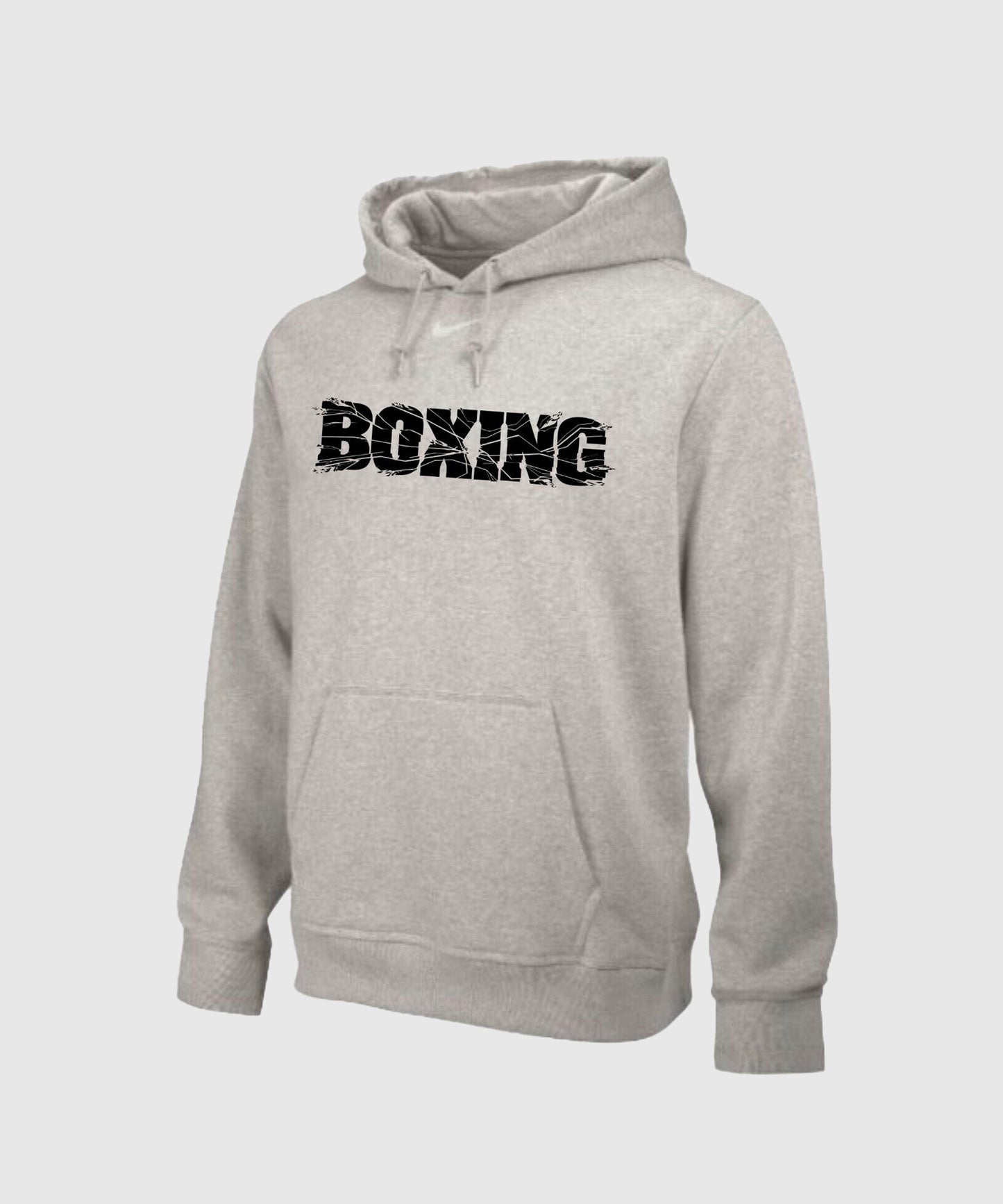 Nike Boxing Felpa - Grigio Melange/Nero