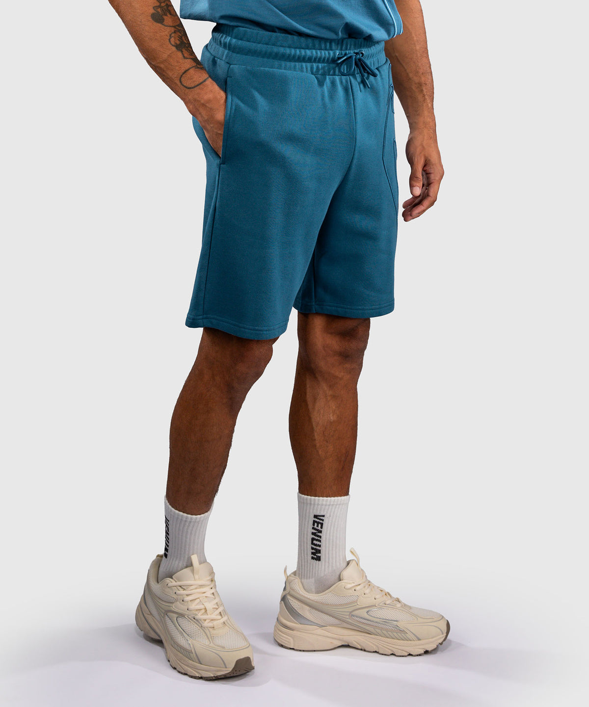 Venum Giant 3D Shorts aus Baumwolle - Ozeanblau
