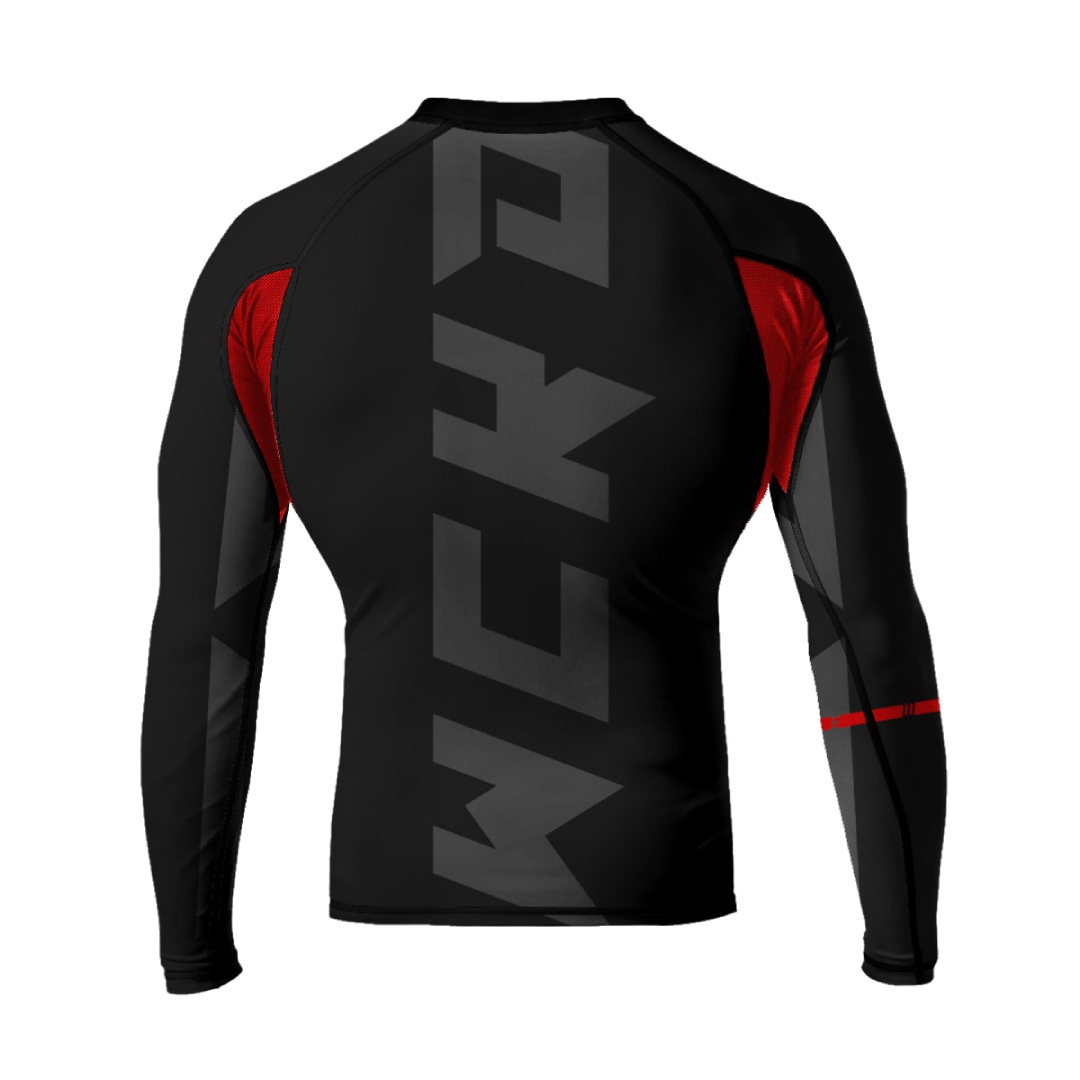 Wicked One Reset Rashguard - Schwarz/Rot