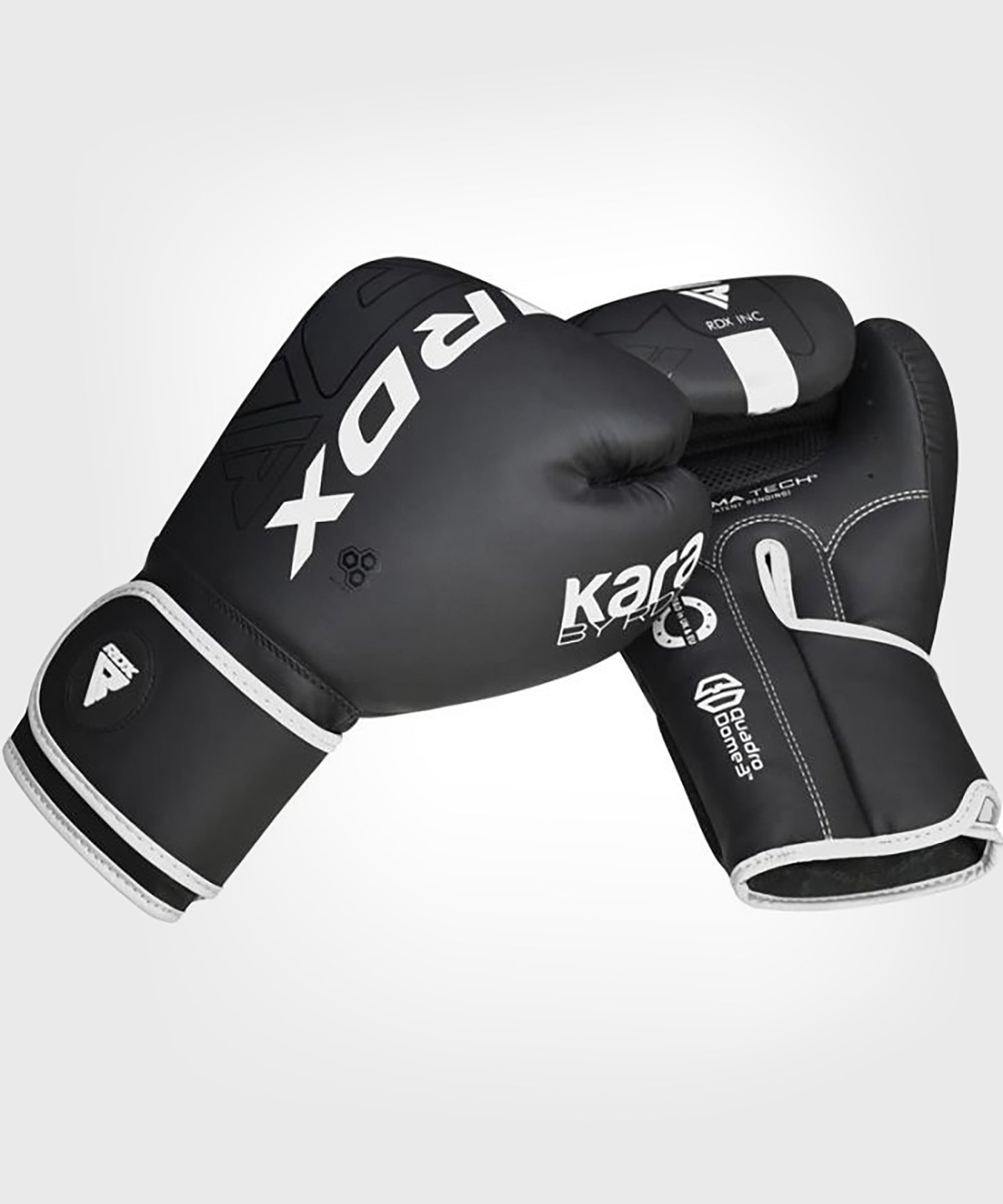 RDX F6 Kara Boxing Gloves - Black/White