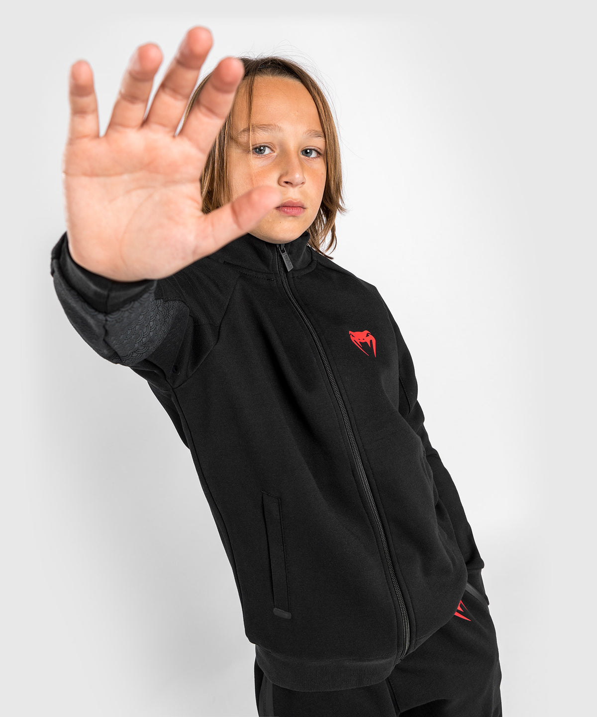 Okinawa 3.0 Jacket - Für Kinder - Schwarz/Rot