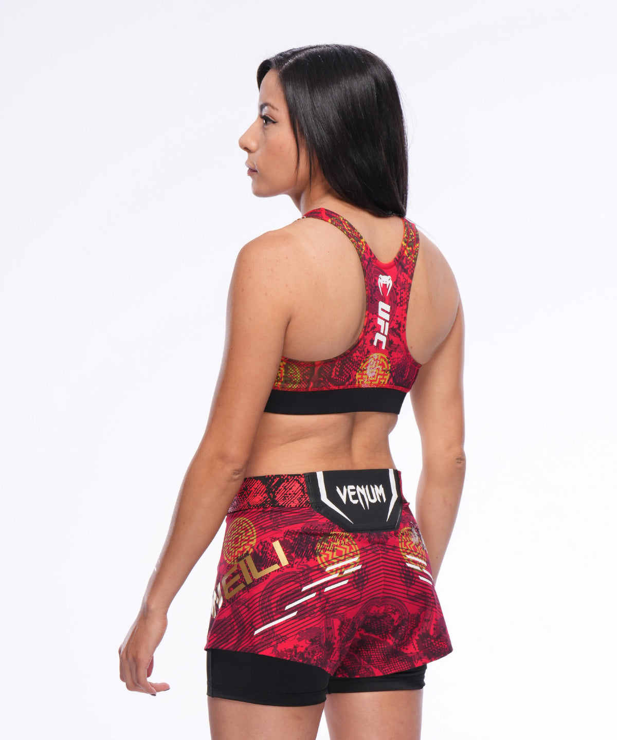 Brassière de sport UFC Unrivaled by Venum Zhang Weili - Rouge
