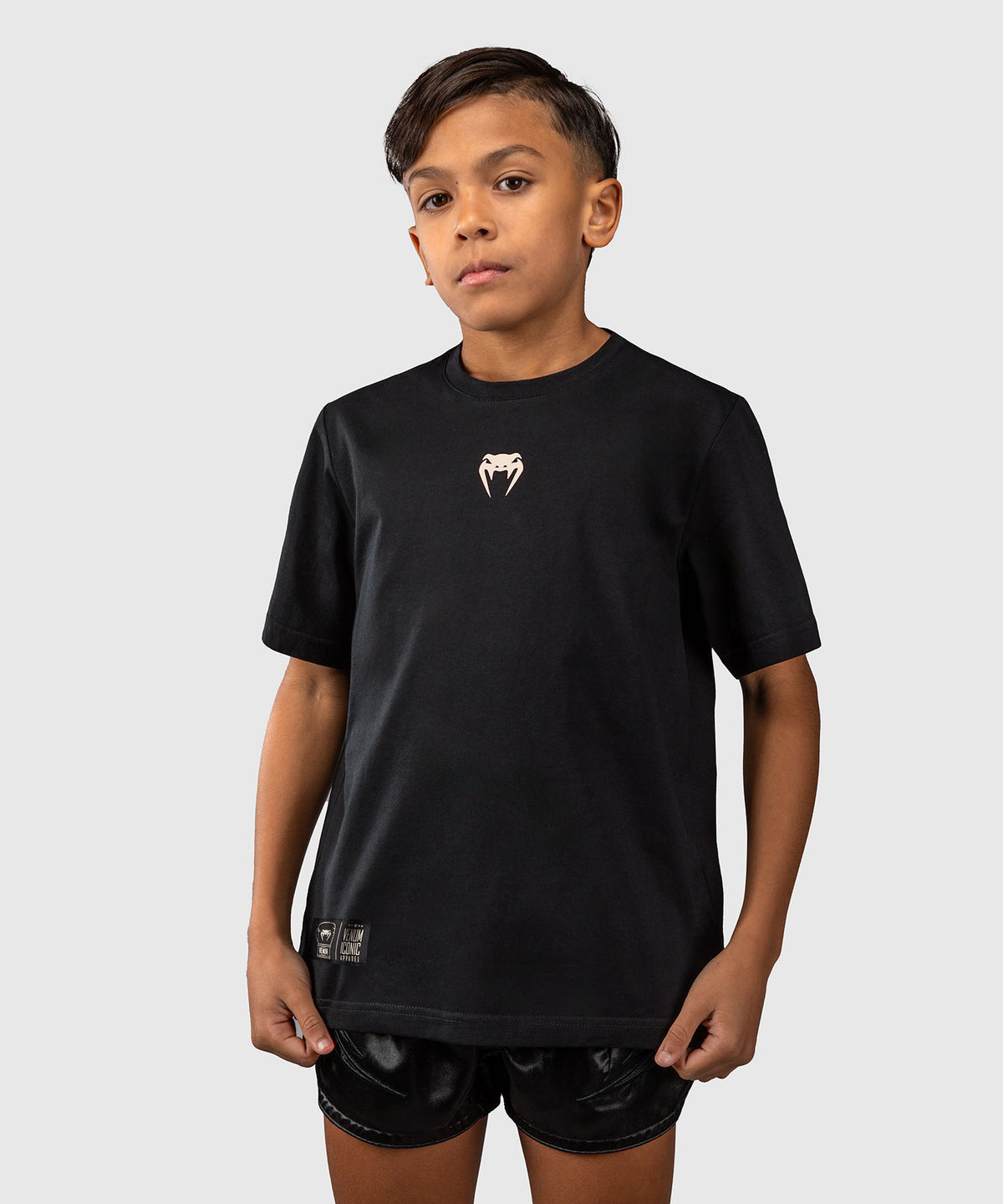 T-shirt en Coton Pour Enfant Venum Fight Icon - Noir