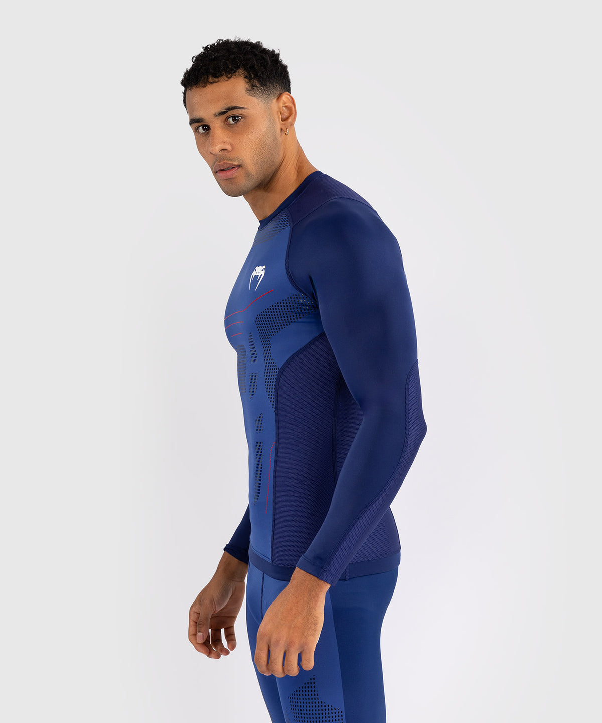 Venum Technical 3.0 Langarm Rashguard - Nachtblau
