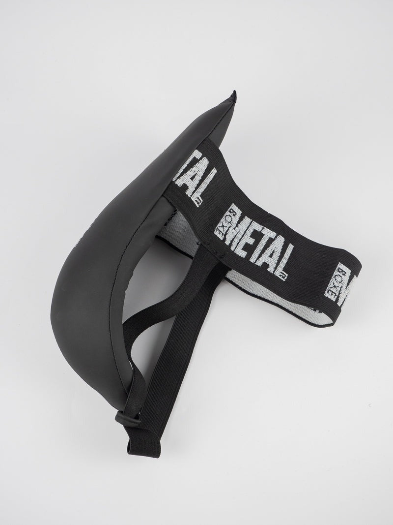 Metal Boxe Anatomic Protector Inguinal - Negro