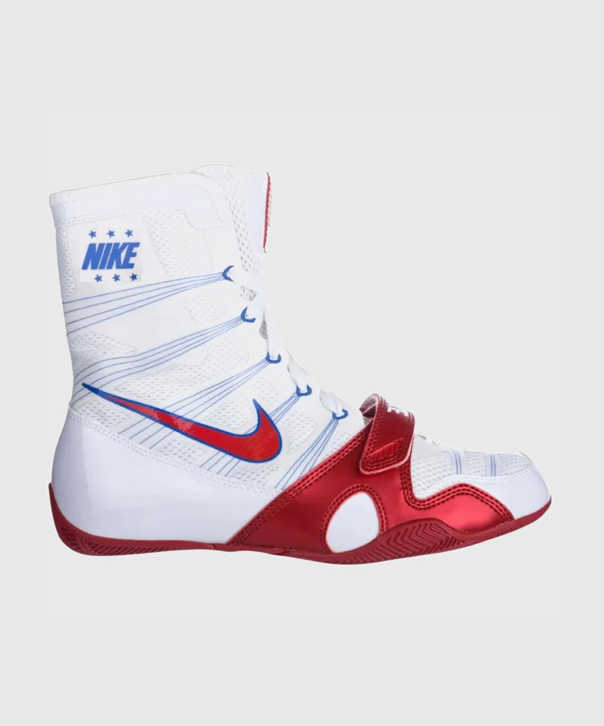 Chaussures de Boxe Nike Hyperko 1 - Blanc/Rouge